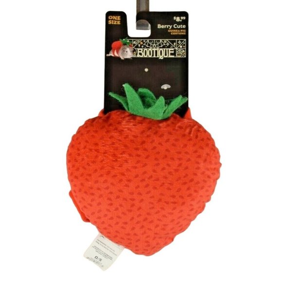 Bootique Berry Cute Strawberry Guinea Pig Costume One Size Halloween New - Picture 1 of 5